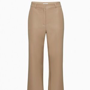 Aritzia Babaton Agency Pant in Gold Camel